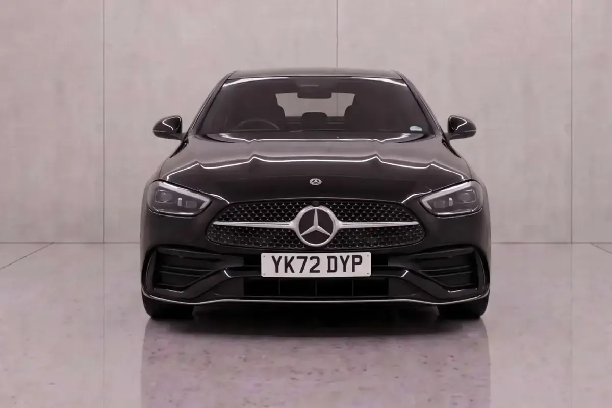 Used Mercedes C220 AMG Line Premium 197 HP (144 kW) 2022 Black Sedan