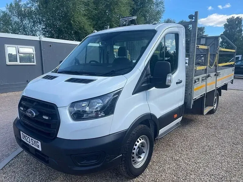 Used Ford Transit 130 HP (95 kW) 2023 White Van