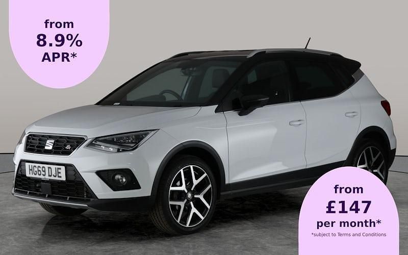 White Used 2020 Seat Arona FR Sport SUV | £11,241 (Fair price) - Image 1/2