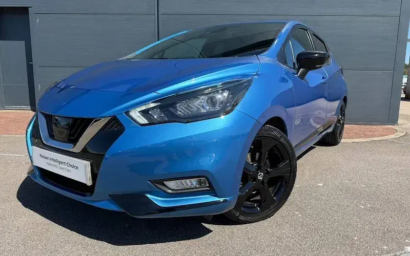 Used Nissan Micra 92 HP (67 kW) 2022 Blue Hatchback