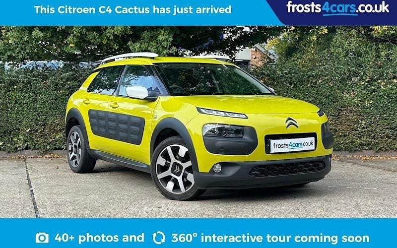 Yellow Used 2014 Citroën C4 Cactus Feel Hatchback | £4,995 (Fair price) - Image 1/4
