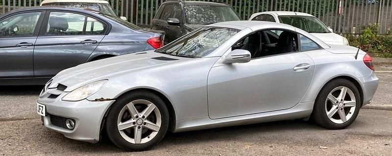 Begagnad Mercedes SLK280 2008 Silver Cab