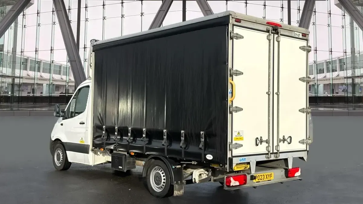 Używany Mercedes Sprinter Progressive 150 KM (110 kW) 2023 Biały Van