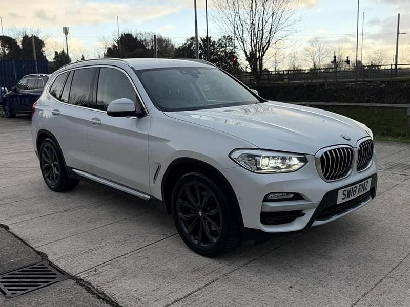 Begagnad BMW X3 xLine 2018 Vit SUV
