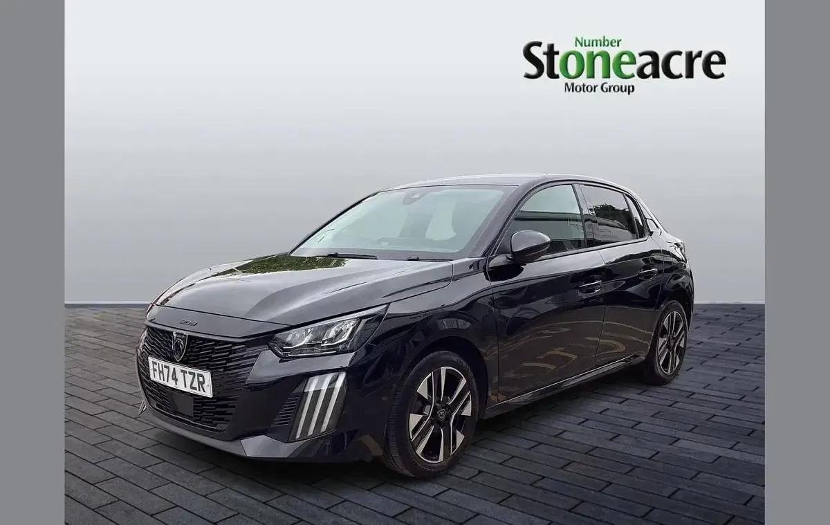 Used Peugeot 208 Allure 101 HP (74 kW) 2025 Black Hatchback