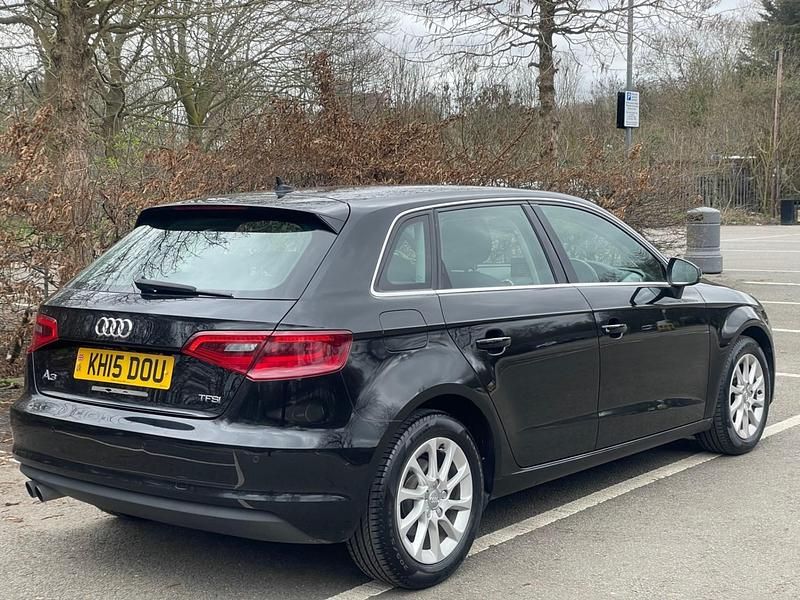 Used Audi A3 2015 Black Hatchback