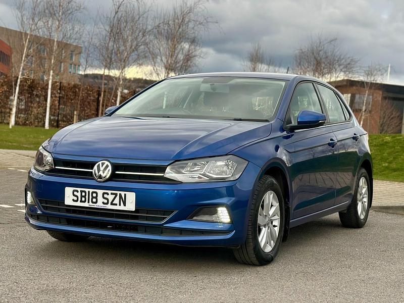 Usado VW Polo SE 2018 Azul Citadino