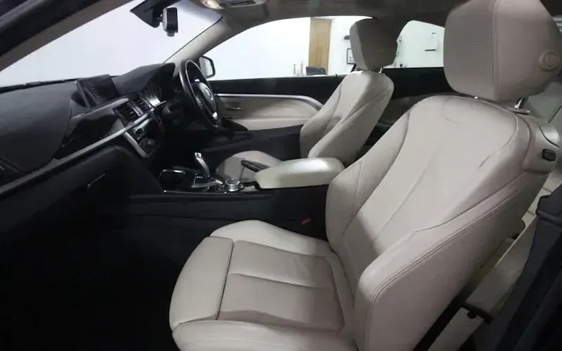 Used BMW 420 Coupé Luxury Line 190 HP (139 kW) 2015 Blue Coupe