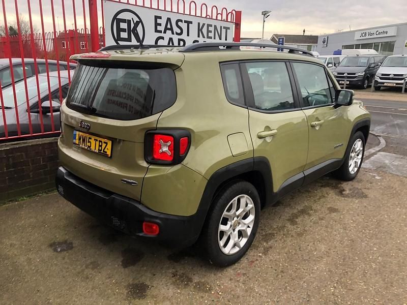 Used Jeep Renegade Longitude 140 HP (102 kW) 2015 Green SUV