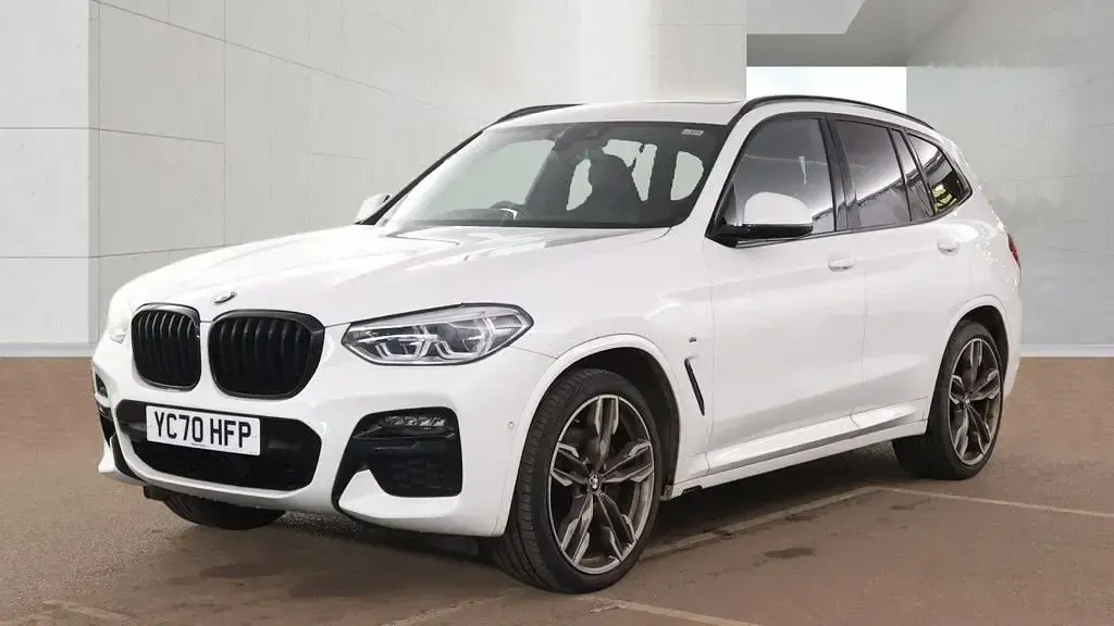 Used BMW X3 M Sport 326 HP (239 kW) 2020 White SUV