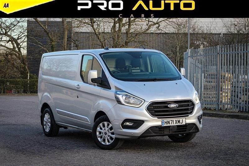 Silver Used 2021 Ford Transit Custom Limited Van | £13,700 (Good price) - Image 1/4