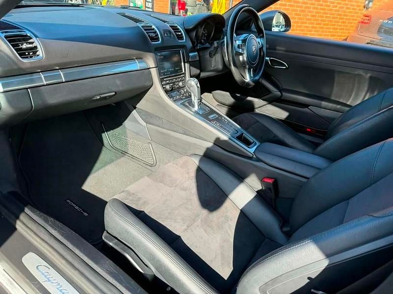 Usado Porsche Cayman 275 HP (202 kW) 2015 Cinzento Coupé