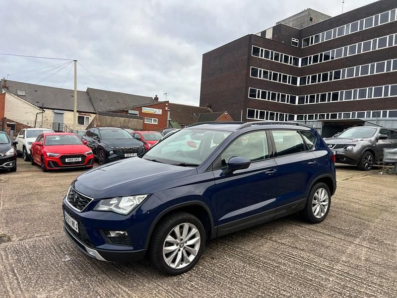 Used Seat Ateca SE 150 HP (110 kW) 2017 Blue SUV