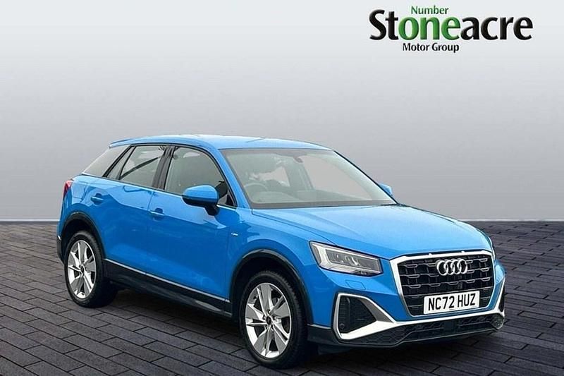 Blue Used 2022 Audi Q2 S-Line SUV | £23,000 (Fair price) - Image 1/1