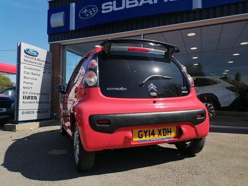 Usado Citroën C1 Platinum 68 HP (50 kW) 2014 Vermelho Citadino