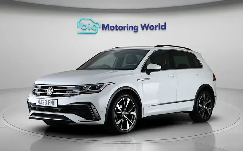 Used VW Tiguan R-line 150 HP (110 kW) 2023 White SUV