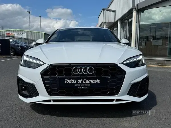 Used Audi A5 S-Line 2023 White Coupe
