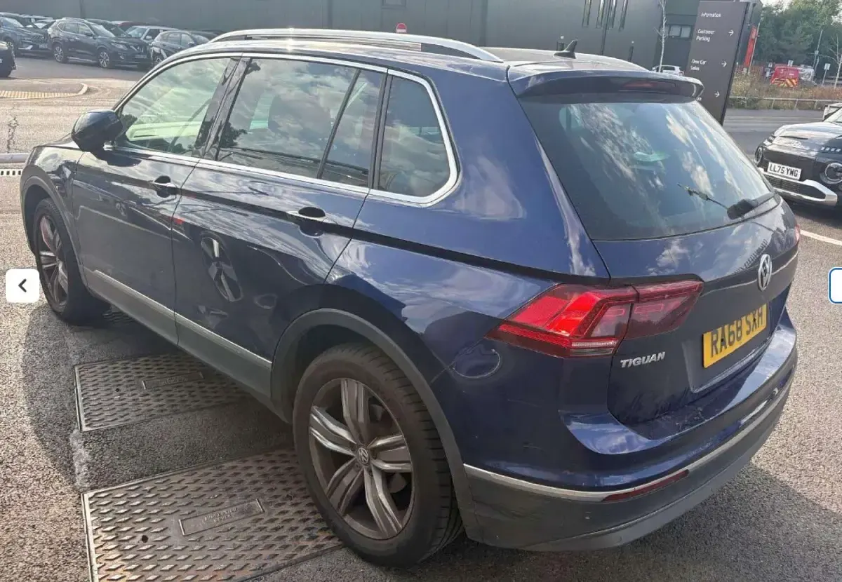 Used VW Tiguan SEL 190 HP (139 kW) 2019 Blue SUV