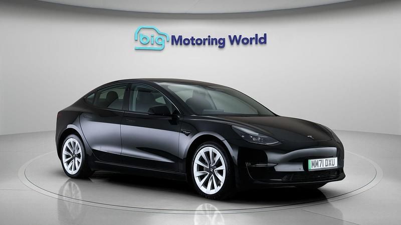 Used Tesla Model 3 Long Range AWD 366 kW (498 HP) 2022 Black Sedan
