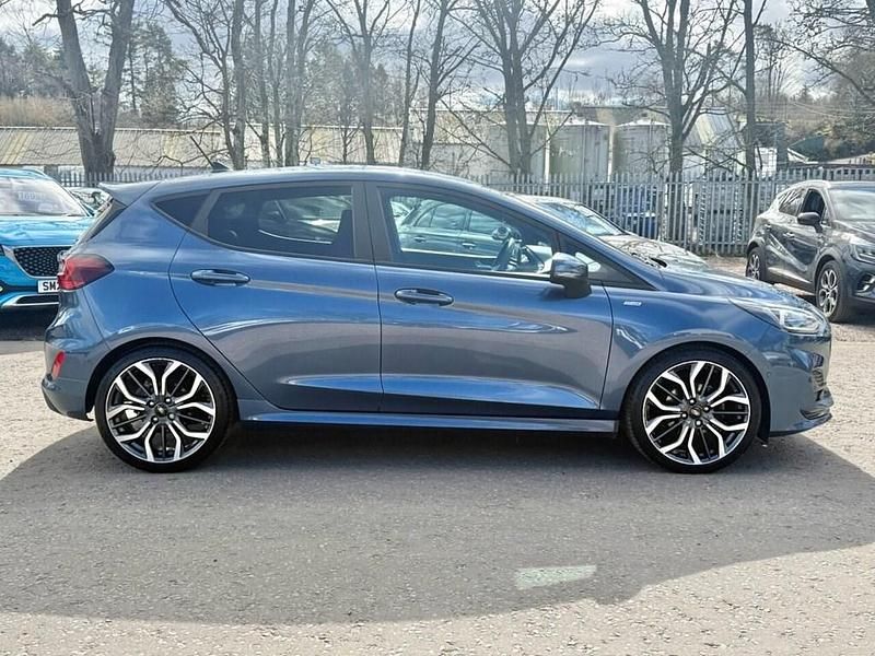 Used Ford Fiesta ST-Line X 125 HP (91 kW) 2023 Blue Hatchback