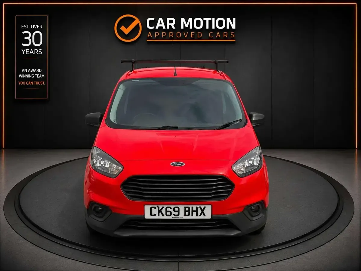 Used Ford Transit Courier Trend 100 HP (73 kW) 2020 Red Van