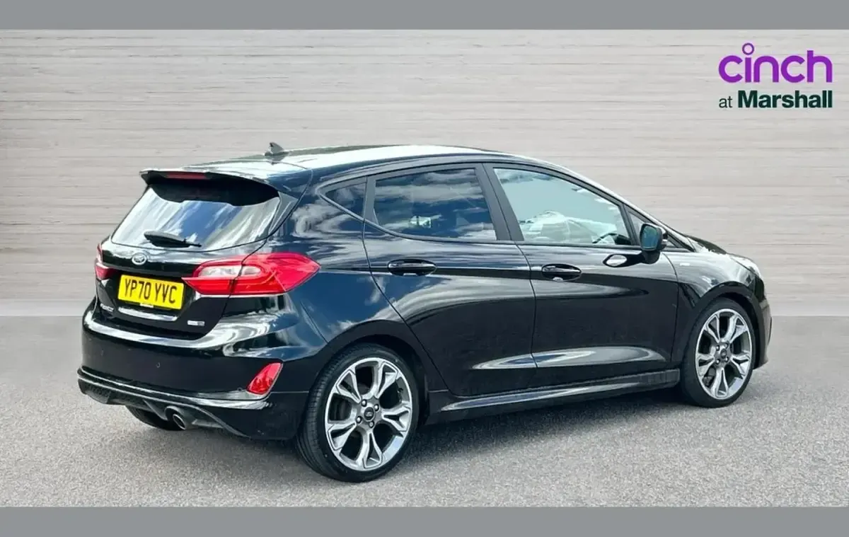 Used Ford Fiesta ST-Line X 125 HP (91 kW) 2020 Black Hatchback