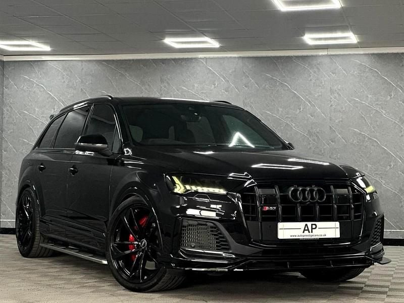 Black Used 2021 Audi SQ7 Black Edition SUV | £52,990 (A bit pricey) - Image 1/4