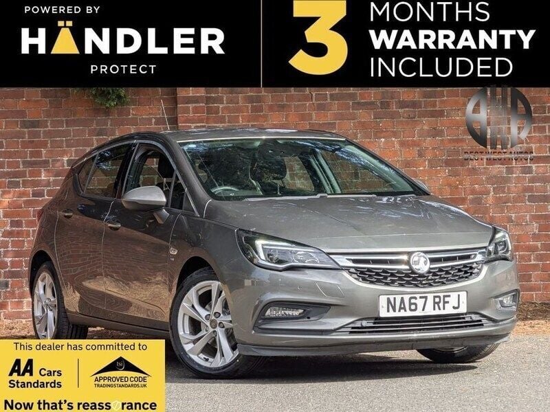 Grey Used 2017 Vauxhall Astra SRi Hatchback | £9,995 (Fair price) - Image 1/4