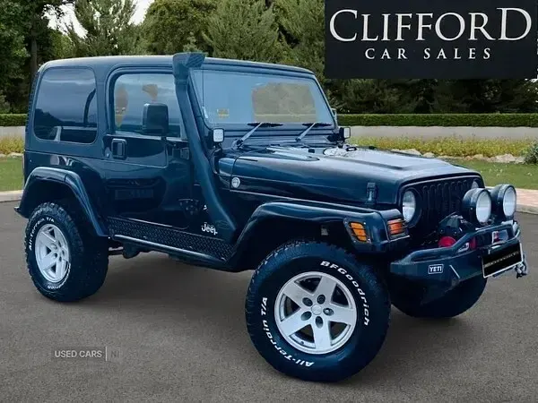 Used Jeep Wrangler Sahara 2000 Black SUV