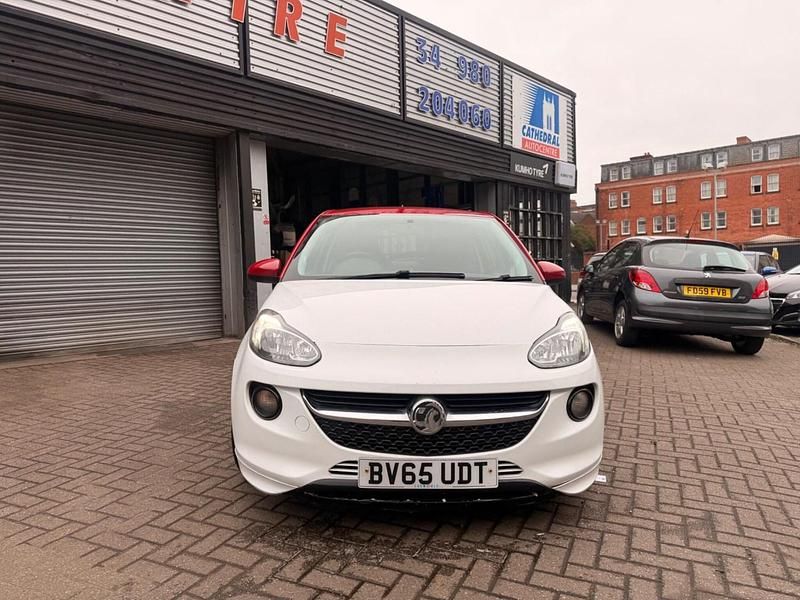 Used Vauxhall Adam S 2015 White Hatchback