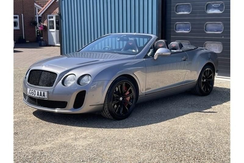 Used Bentley Continental GT Convertible 2011 Silver Cabriolet