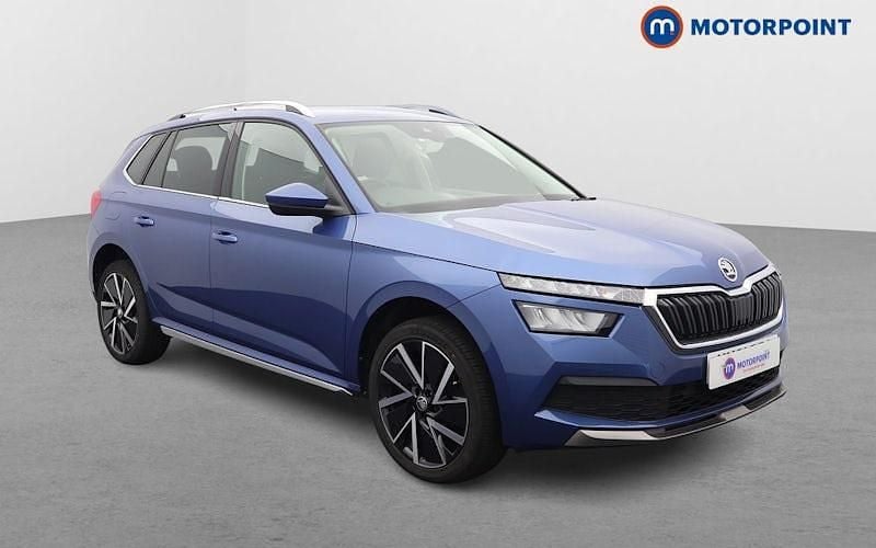 Blue Used 2021 Skoda Kamiq SE L SUV | £16,599 (Fair price) - Image 1/4