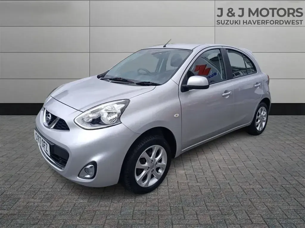 Usata Nissan Micra Acenta 80 CV (58 kW) 2017 Argento Utilitaria