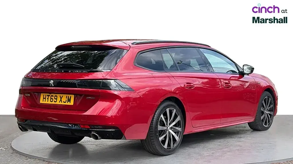 Used Peugeot 508 GT-line 178 HP (130 kW) 2020 Red Estate