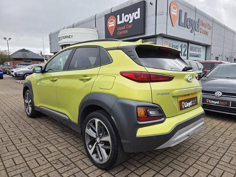 Used Hyundai Kona Premium SE 2019 Yellow SUV