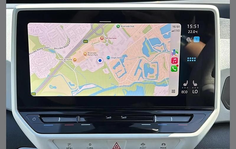 Used VW ID.3 Pro 150 kW (204 HP) 2021 White Hatchback