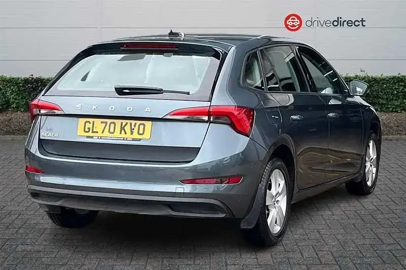 Used Skoda Scala SE 115 HP (84 kW) 2020 Grey Hatchback