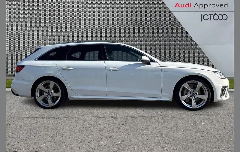 Used Audi A4 S-Line 200 HP (147 kW) 2024 White Estate