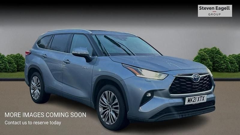 Silver Used 2021 Toyota Highlander SUV | £29,602 (Good price) - Image 1/4