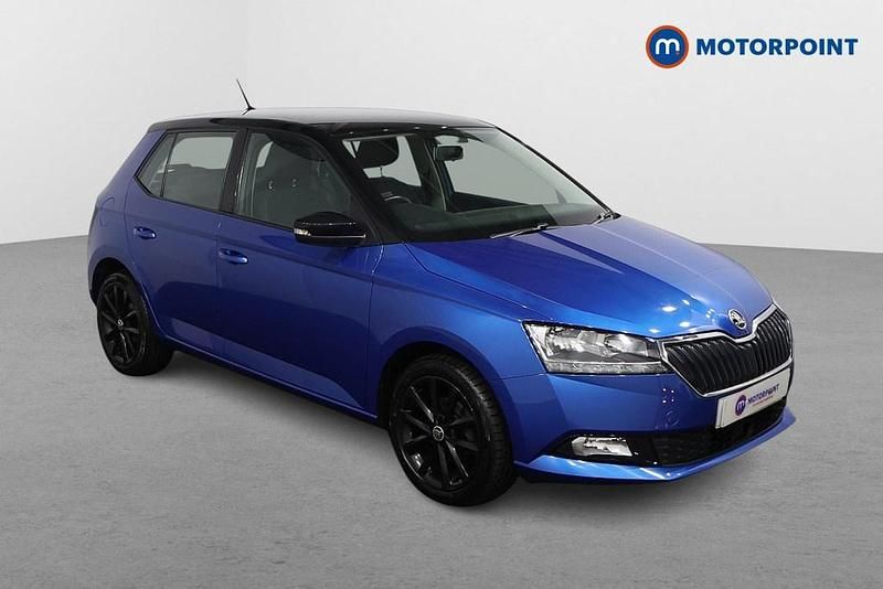Used Skoda Fabia Colour Edition 2018 Blue Hatchback