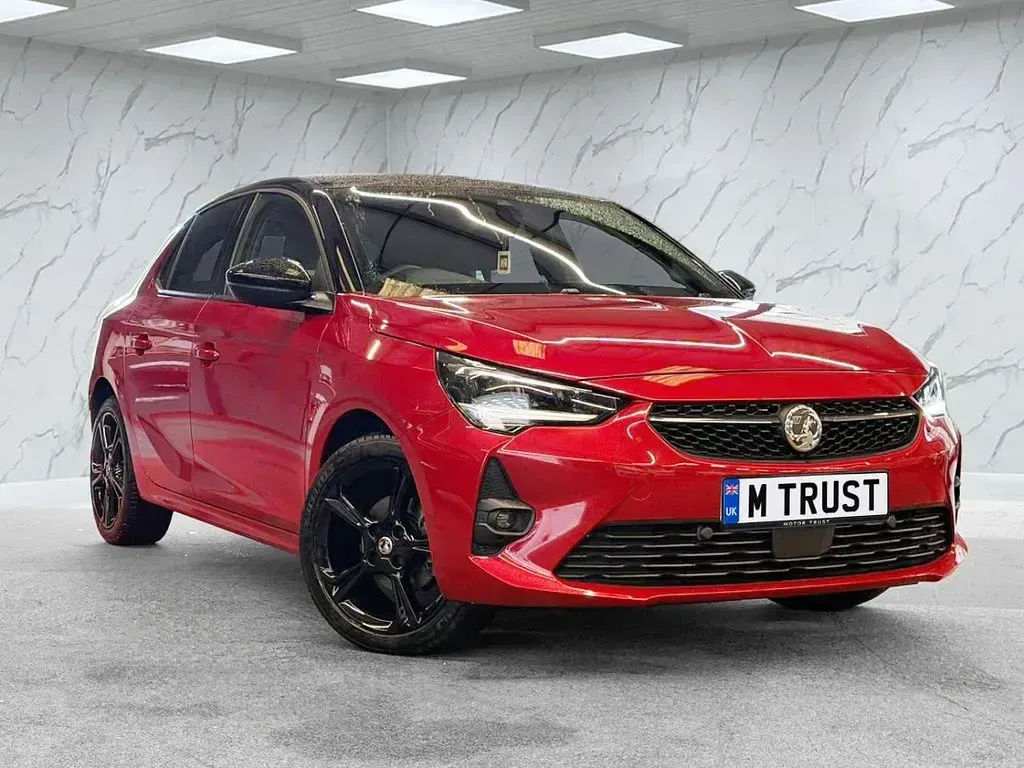 Used Vauxhall Corsa 75 HP (55 kW) 2023 Red Hatchback
