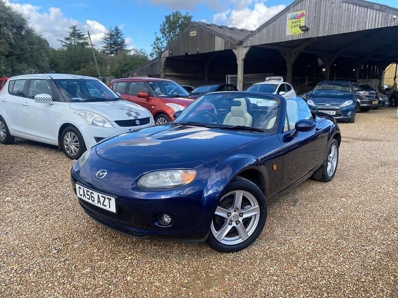 Blue Used 2006 Mazda MX5 Cabriolet | £3,199 (Good price) - Image 1/4