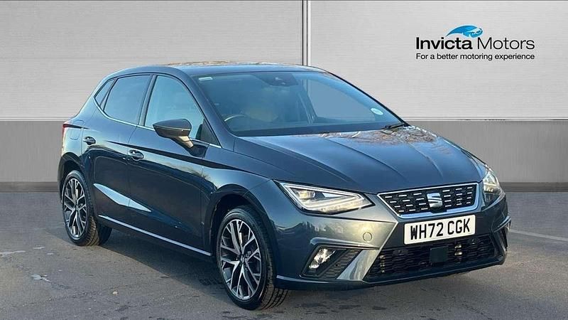 Magnetic grey metallic Used 2022 Seat Ibiza XCELLENCE Lux Hatchback | £12,500 (Fair price) - Image 1/4