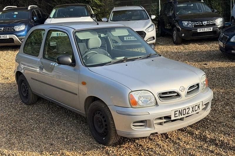 Used Nissan Micra S 2002 Silver Hatchback