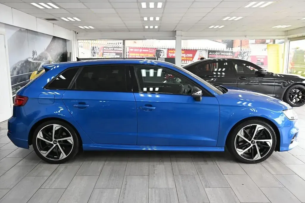 Used Audi S3 Sportback Black Edition 2019 Blue Hatchback