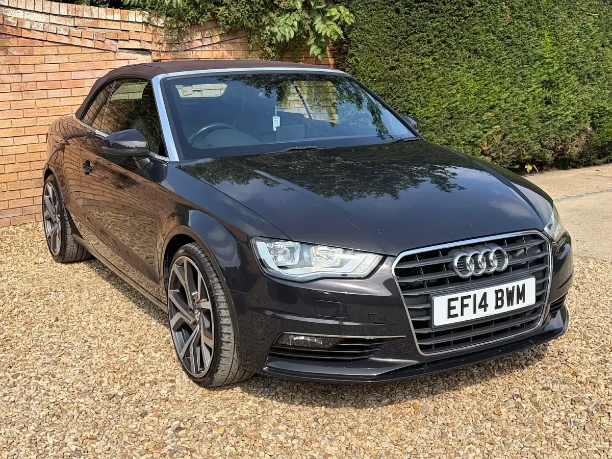 Used Audi A3 Cabriolet Sport 2014 Brown Cabriolet