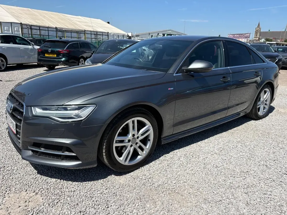 Used Audi A6 S-Line 190 HP (139 kW) 2017 Grey Sedan