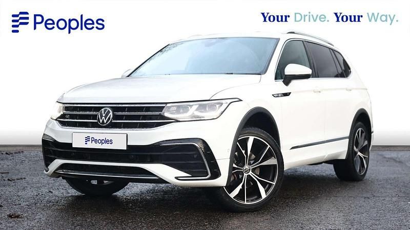 Used VW Tiguan Allspace R-line 2022 White SUV