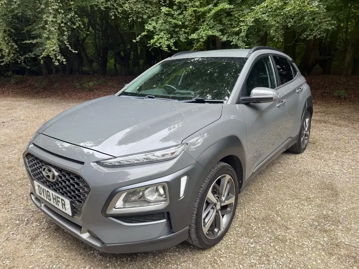 Used Hyundai Kona Premium 2018 Grey SUV