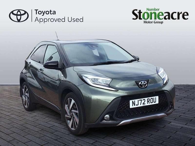 Green Used 2022 Toyota Aygo Hatchback | £13,750 (Fair price) - Image 1/2